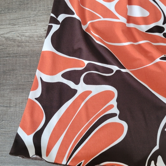 Windsor Smocked Printed Strapless Fit & Flare Dress small - Picture 4 of 7